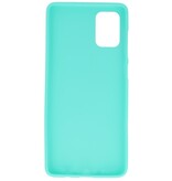 Custodia in TPU a colori per Samsung Galaxy A71 Turchese