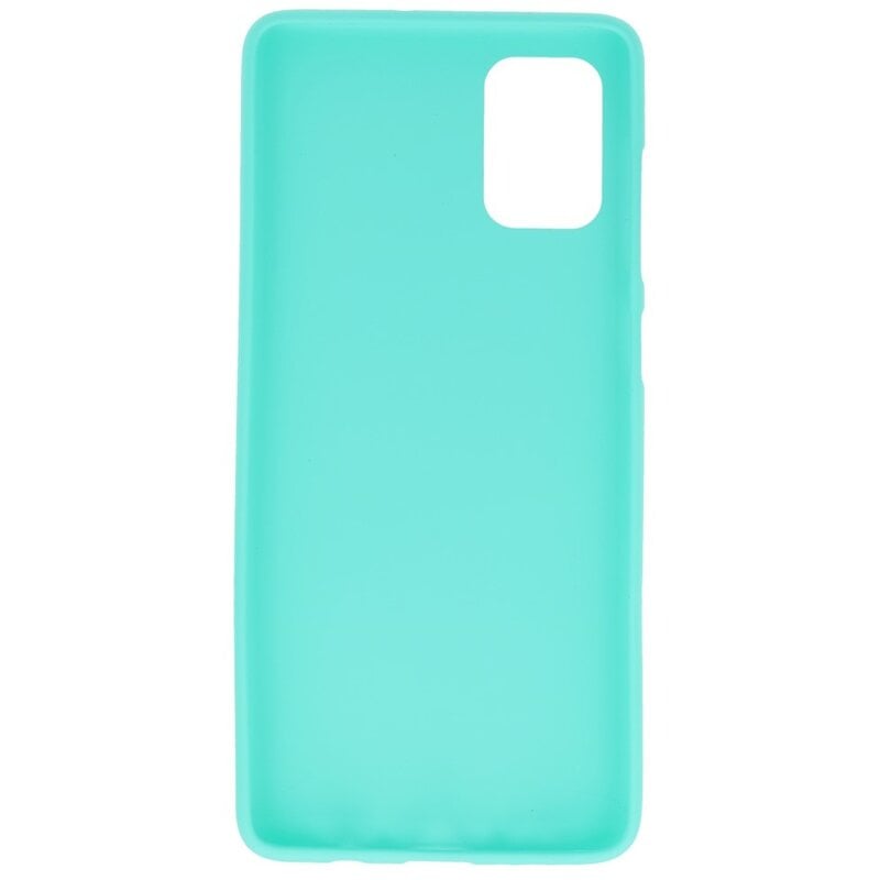 Color TPU Hoesje voor Samsung Galaxy A71 Turquoise