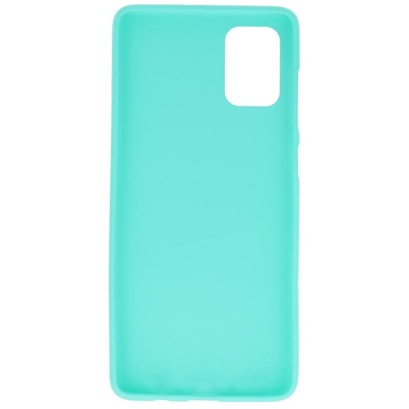 Coque en TPU couleur pour Samsung Galaxy A71 Turquoise