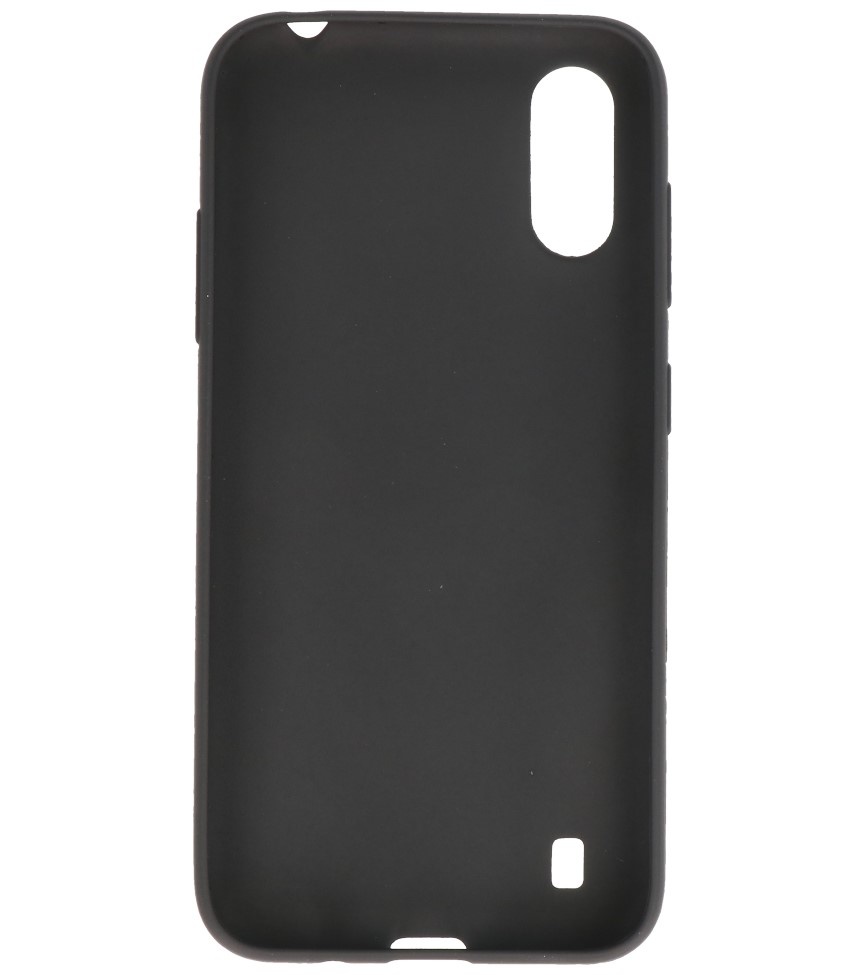 Funda de TPU en color para Samsung Galaxy A01 Negro