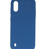 Color TPU Case for Samsung Galaxy A01 Navy