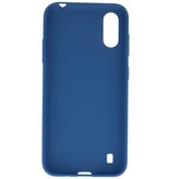 Farbige TPU-Hülle für Samsung Galaxy A01 Navy