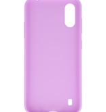 Color TPU Case for Samsung Galaxy A01 Purple