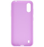 Farbige TPU-Hülle für Samsung Galaxy A01 Lila