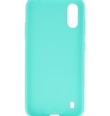 Color TPU Hoesje voor Samsung Galaxy A01 Turquoise