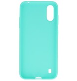 Custodia in TPU a colori per Samsung Galaxy A01 Turchese