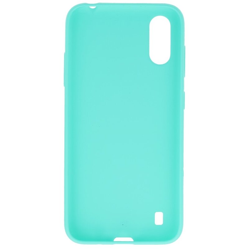 Color TPU Case for Samsung Galaxy A01 Turquoise