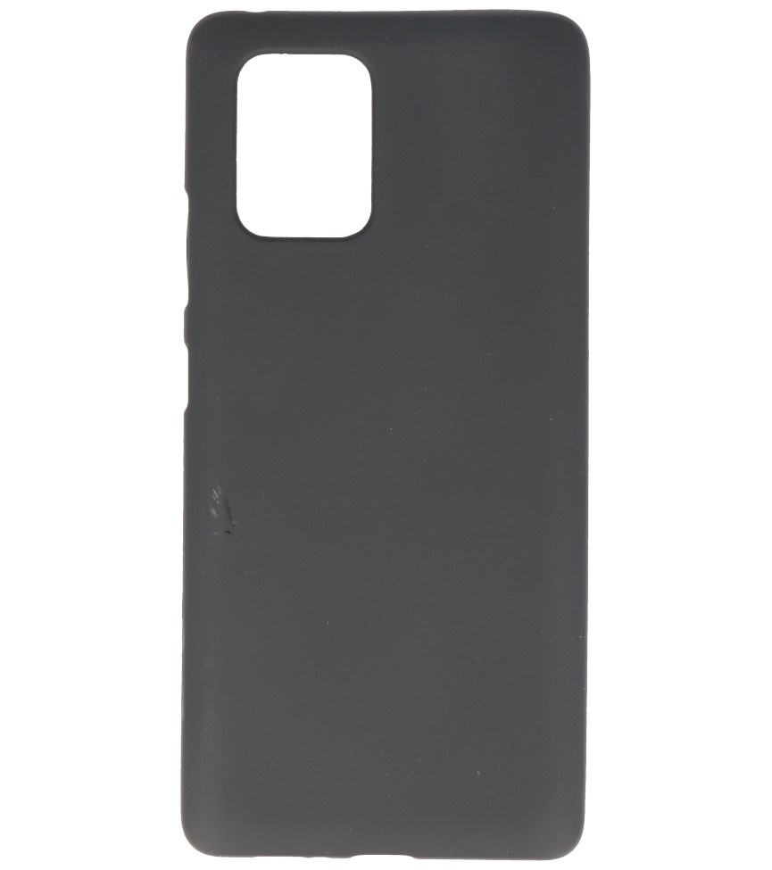 Coque en TPU couleur pour Samsung Galaxy S10 Lite Noir