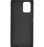 Color TPU Hoesje voor Samsung Galaxy S10 Lite Zwart