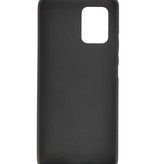 Coque en TPU couleur pour Samsung Galaxy S10 Lite Noir