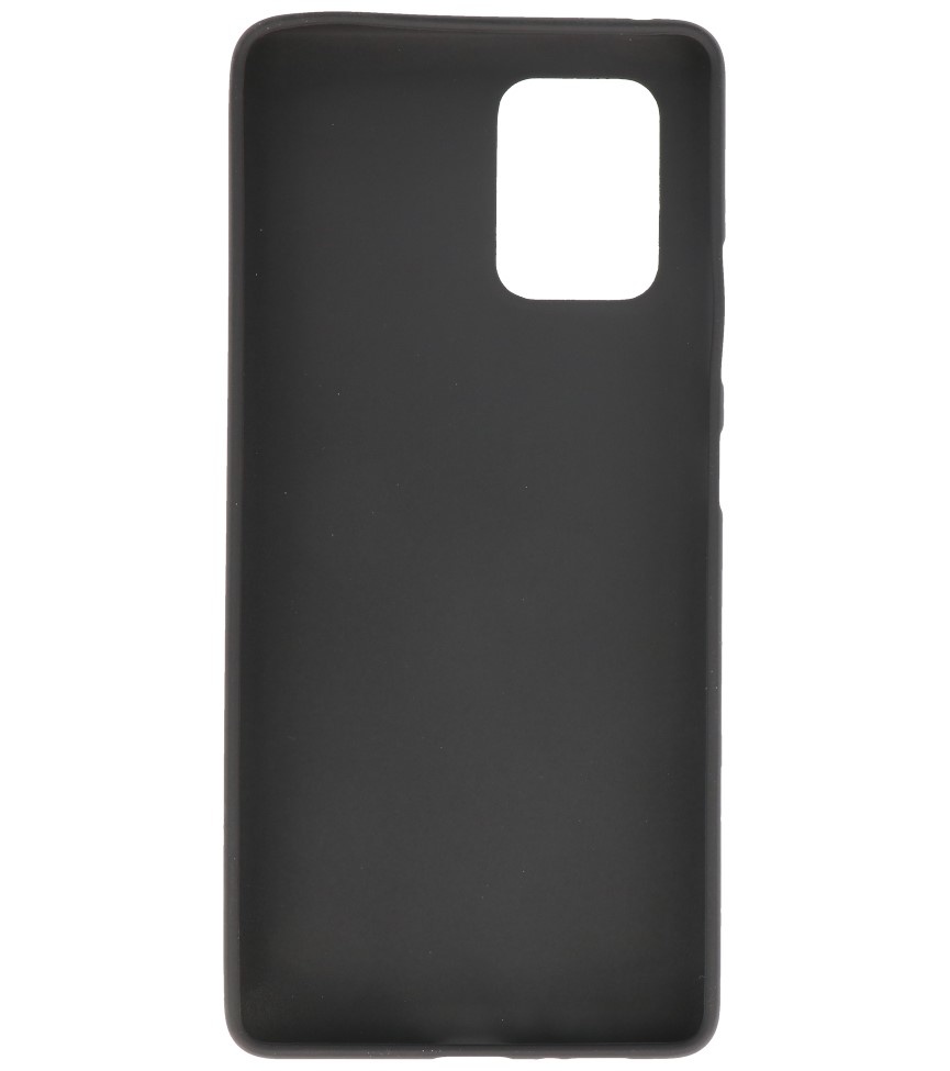 Farbige TPU-Hülle für Samsung Galaxy S10 Lite Black