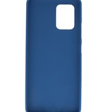 Coque en TPU couleur pour Samsung Galaxy S10 Lite Navy