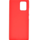 Carcasa de TPU en color para Samsung Galaxy S10 Lite Rojo
