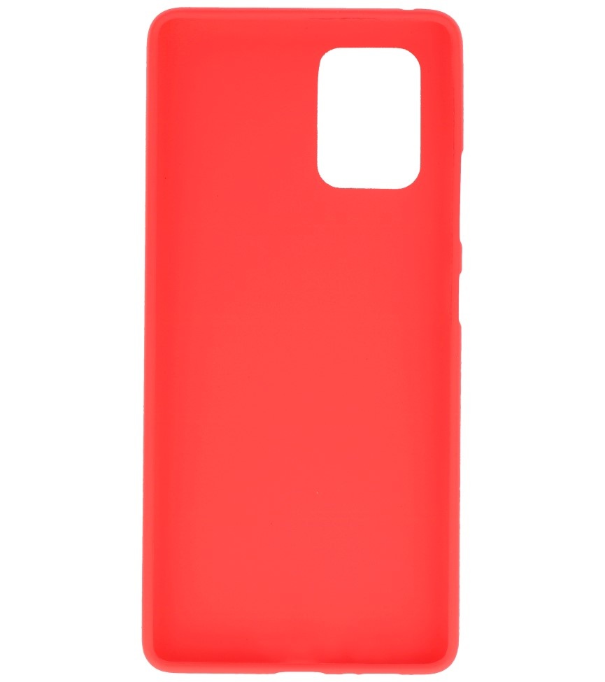 Farbige TPU-Hülle für Samsung Galaxy S10 Lite Red