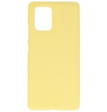 Color TPU Case for Samsung Galaxy S10 Lite Yellow