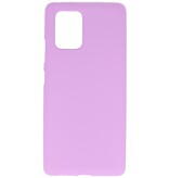 Custodia in TPU a colori per Samsung Galaxy S10 Lite viola