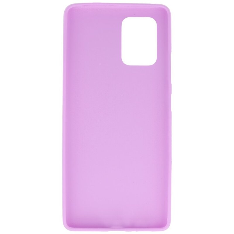 Custodia in TPU a colori per Samsung Galaxy S10 Lite viola