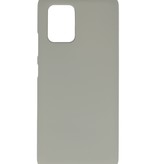 Farve TPU taske til Samsung Galaxy S10 Lite Grey