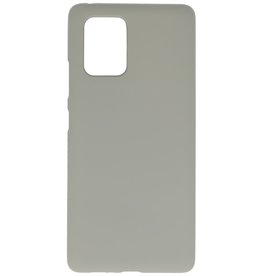 Funda de TPU en color para Samsung Galaxy S10 Lite Gris