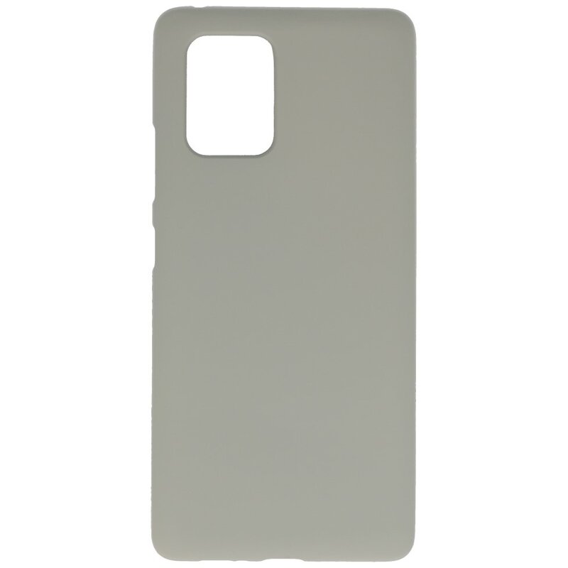 Color TPU Case for Samsung Galaxy S10 Lite Gray