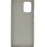 Coque en TPU couleur pour Samsung Galaxy S10 Lite Gris