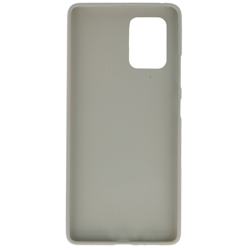 Funda de TPU en color para Samsung Galaxy S10 Lite Gris