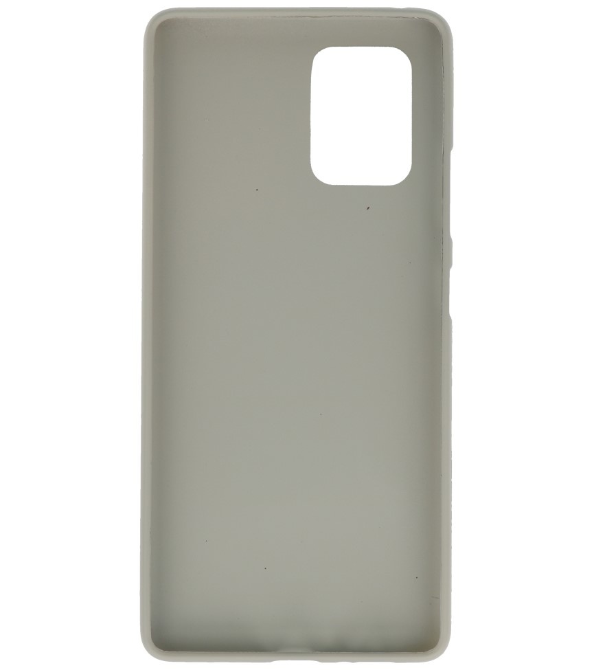 Farbige TPU-Hülle für Samsung Galaxy S10 Lite Grey
