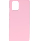 Farbige TPU-Hülle für Samsung Galaxy S10 Lite Pink