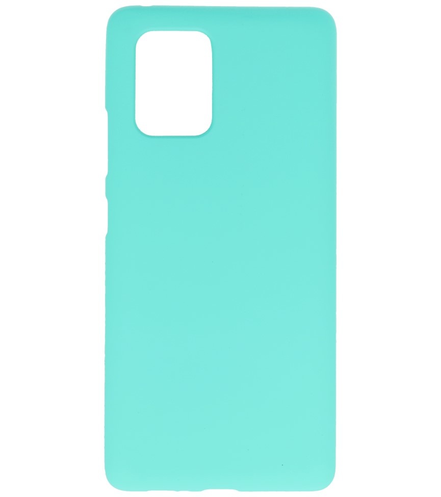 Coque en TPU couleur pour Samsung Galaxy S10 Lite Turquoise