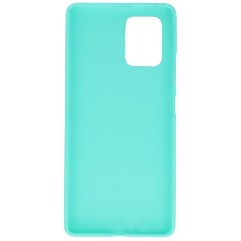 Coque en TPU couleur pour Samsung Galaxy S10 Lite Turquoise