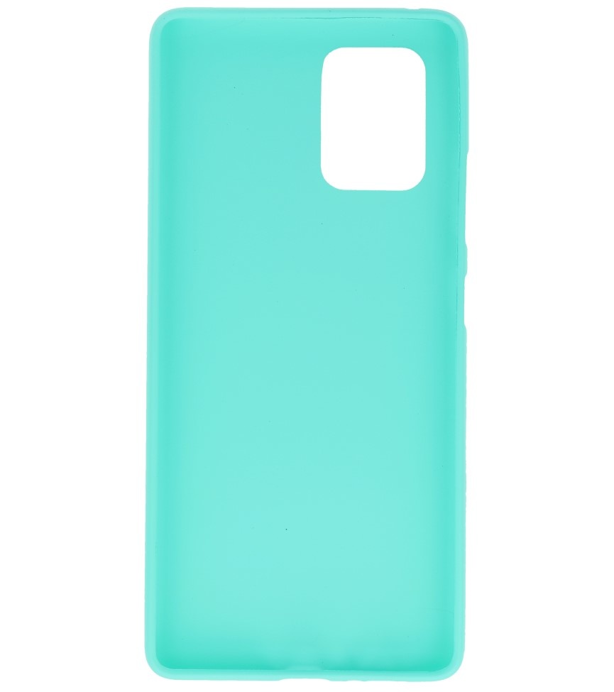 Color TPU Hoesje voor Samsung Galaxy S10 Lite Turquoise