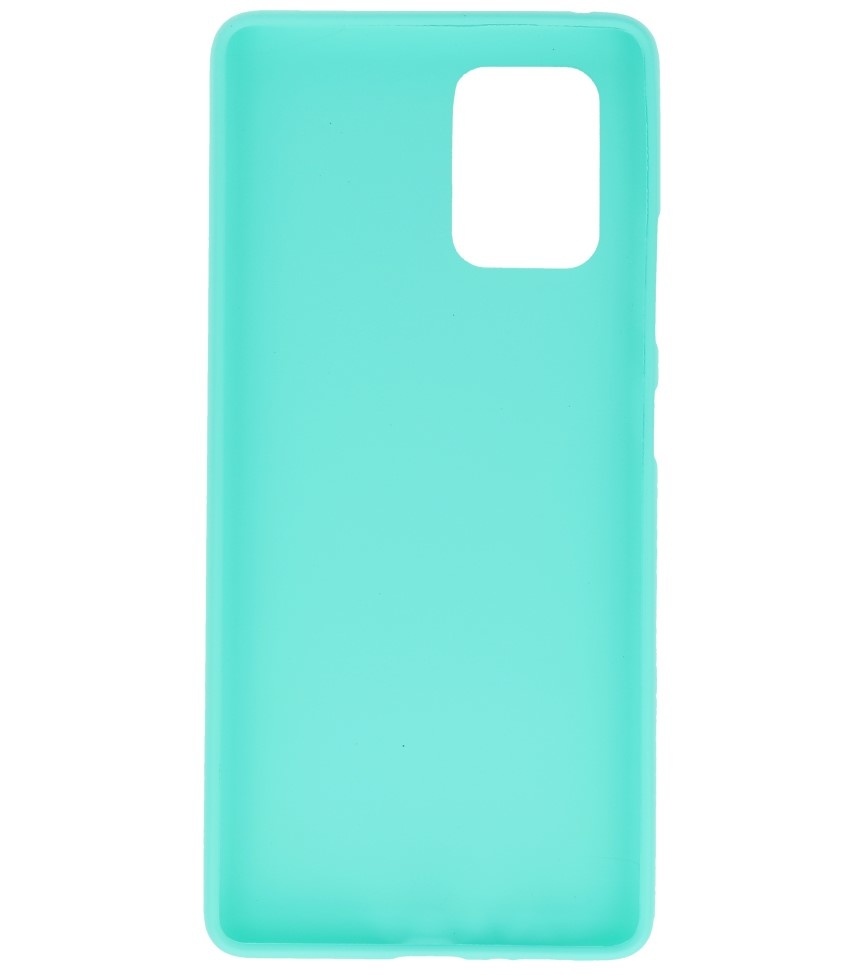 Farbige TPU-Hülle für Samsung Galaxy S10 Lite Turquoise