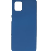 Funda de TPU en color para Samsung Galaxy Note 10 Lite Azul marino