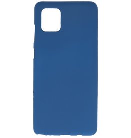 Coque en TPU couleur pour Samsung Galaxy Note 10 Lite Navy