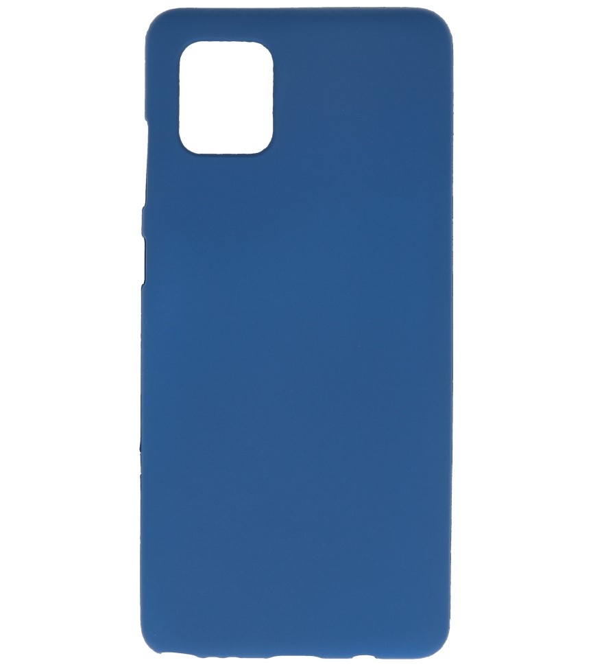 Color TPU Hoesje voor Samsung Galaxy Note 10 Lite Navy