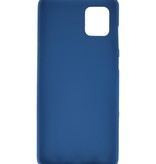 Farbige TPU-Hülle für Samsung Galaxy Note 10 Lite Navy