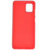 Funda de TPU en color para Samsung Galaxy Note 10 Lite Rojo