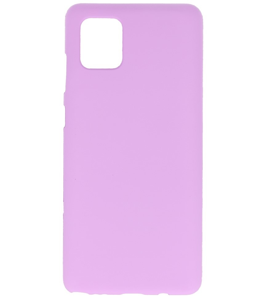 Coque en TPU couleur pour Samsung Galaxy Note 10 Lite Violet