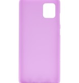 Color TPU Hoesje voor Samsung Galaxy Note 10 Lite Paars