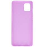 Color TPU Hoesje voor Samsung Galaxy Note 10 Lite Paars