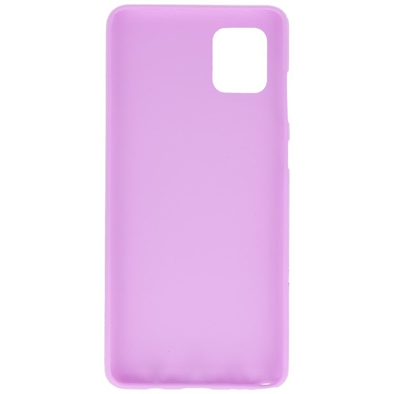Color TPU Case for Samsung Galaxy Note 10 Lite Purple