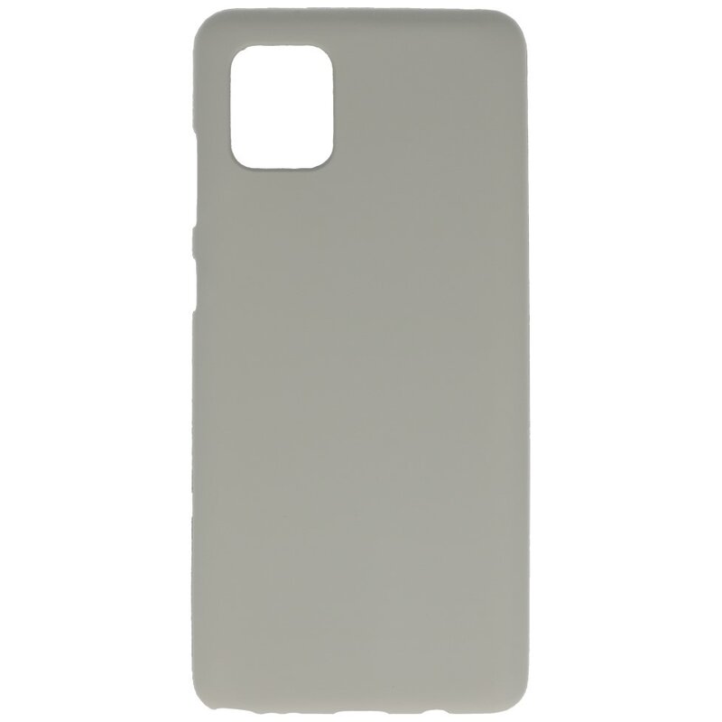 Funda de TPU en color para Samsung Galaxy Note 10 Lite Gris