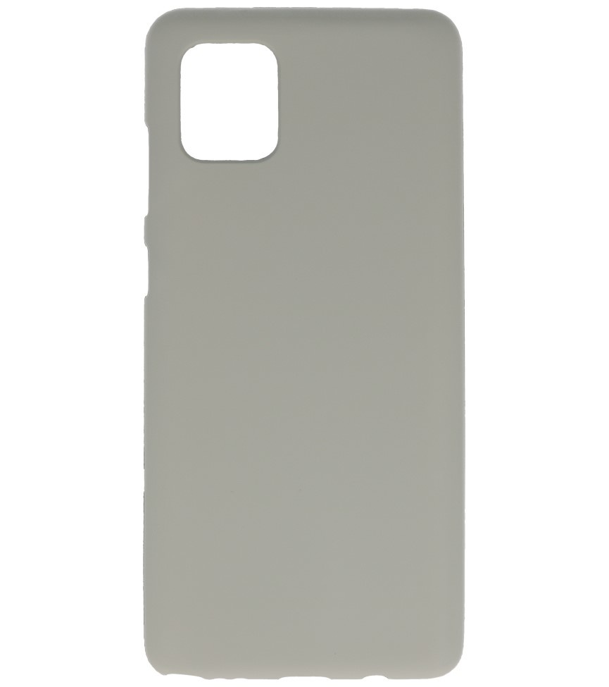 Funda de TPU en color para Samsung Galaxy Note 10 Lite Gris