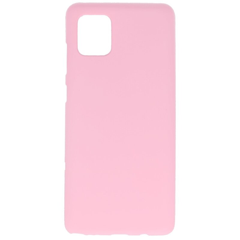 Farve TPU taske til Samsung Galaxy Note 10 Lite Pink