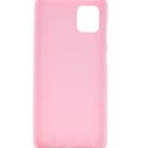 Color TPU Case for Samsung Galaxy Note 10 Lite Pink