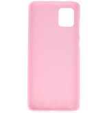Farve TPU taske til Samsung Galaxy Note 10 Lite Pink