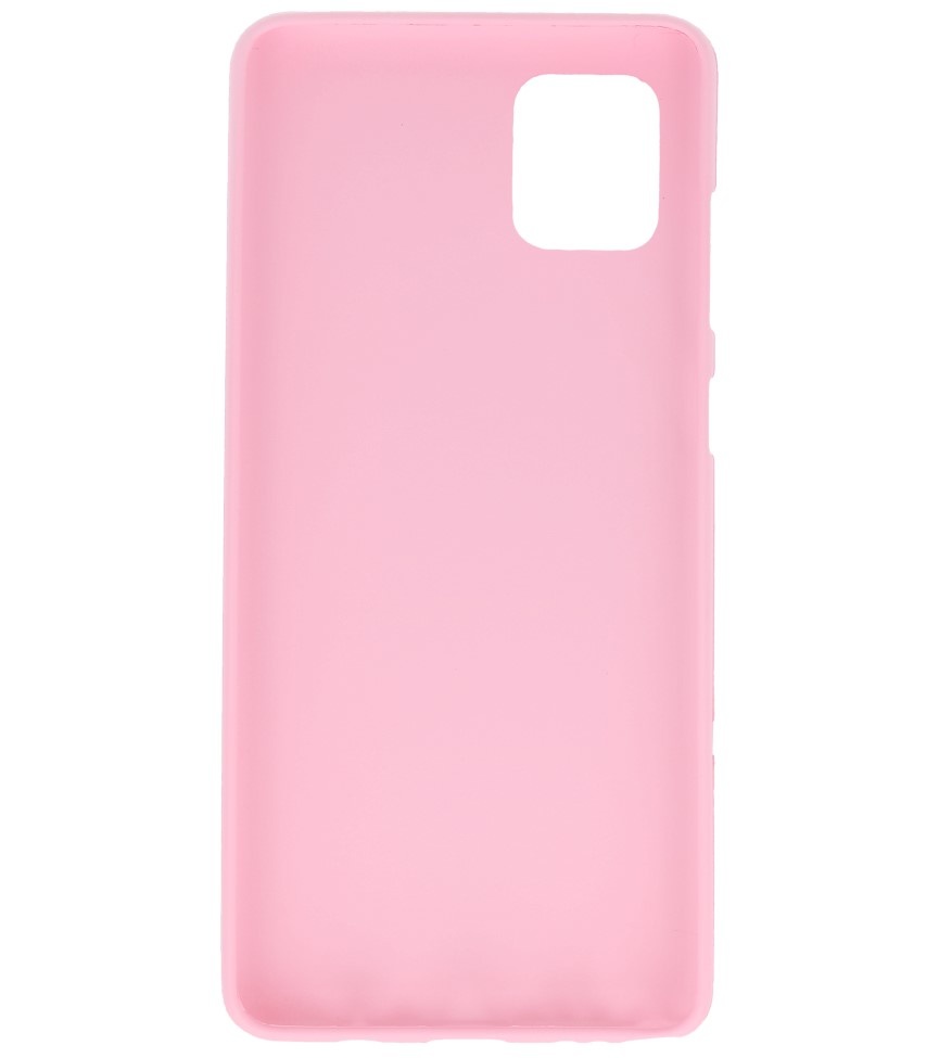 Color TPU Hoesje voor Samsung Galaxy Note 10 Lite Roze