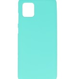 Farve TPU taske til Samsung Galaxy Note 10 Lite turkis