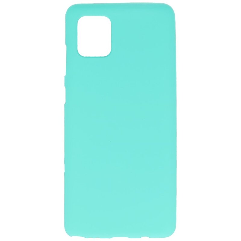 Color TPU Case for Samsung Galaxy Note 10 Lite Turquoise
