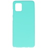 Coque en TPU couleur pour Samsung Galaxy Note 10 Lite Turquoise